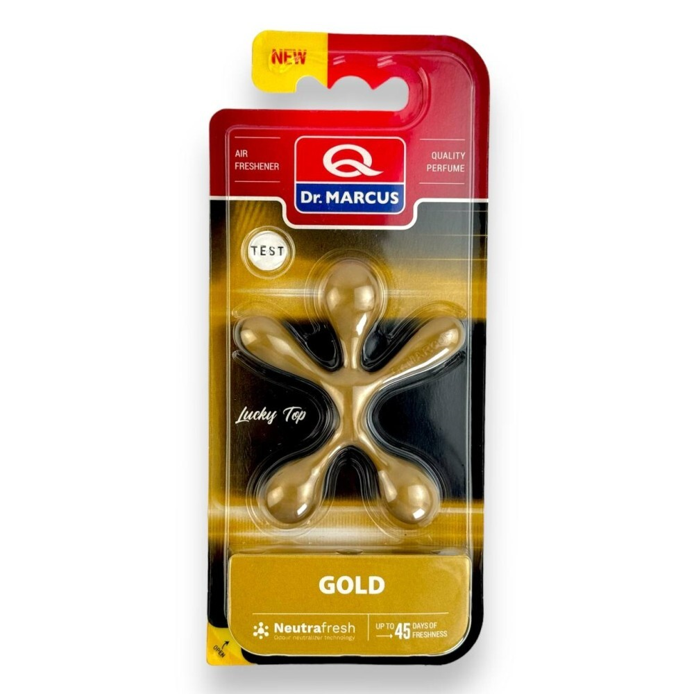 Ароматизатор-игрушка Dr Marcus Lucky Top Premium - GOLD/Золото