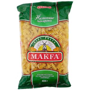 МАКАРОНЫ МАКФА СПИРАЛИ 400ГР