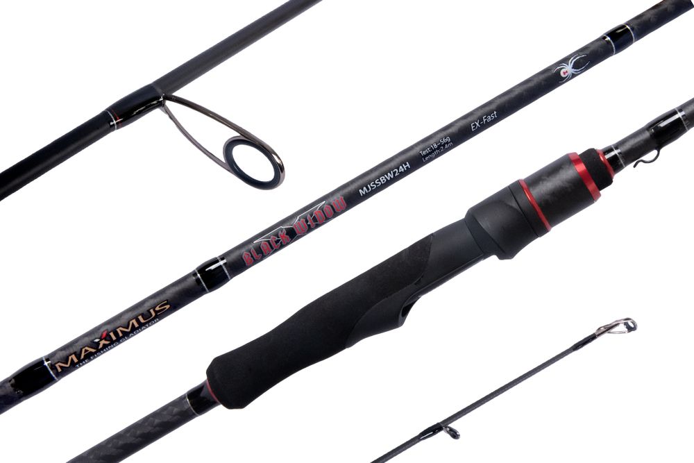 Спиннинг Maximus BLACK WIDOW -X Heavy Jig  24MH 2,4m 15-45g