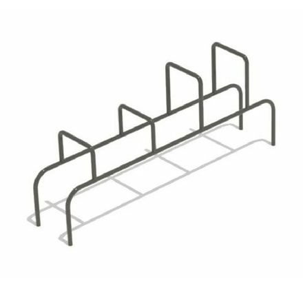 Лавка с упорами воркаут круглый профиль D42