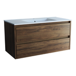 База под раковину Gio 1000 подвесная, 2 выкатных ящика soft-close, C.Oak