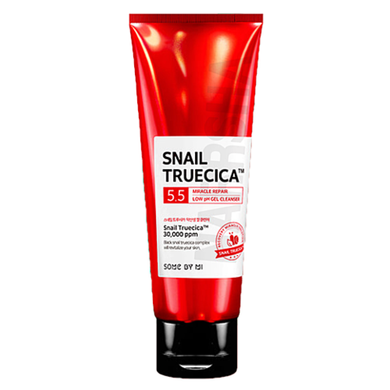 Some By Mi Гель для умывания с муцином улитки - Snail truecica miracle repair gel cleanser, 100мл