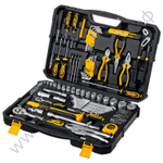 STAYER UNIVERSAL 150, 150 предм., (1/2″+ 1/4″), универсальный набор инструмента, Professional (27710-H150)