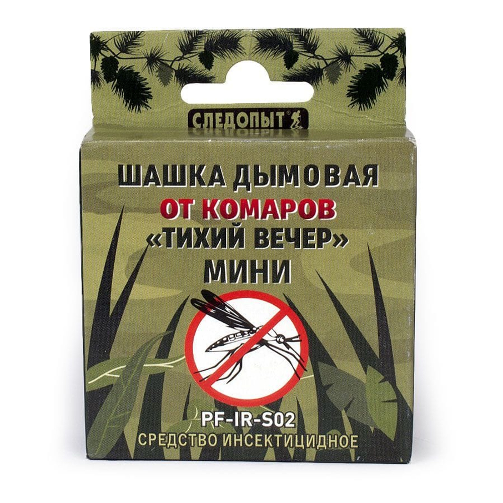 Шашка дымовая от комаров СЛЕДОПЫТ Тихий вечер мини