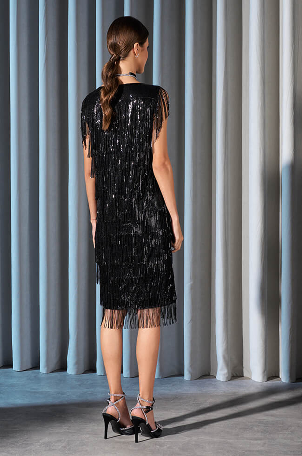 51517 Платье женское (черный)