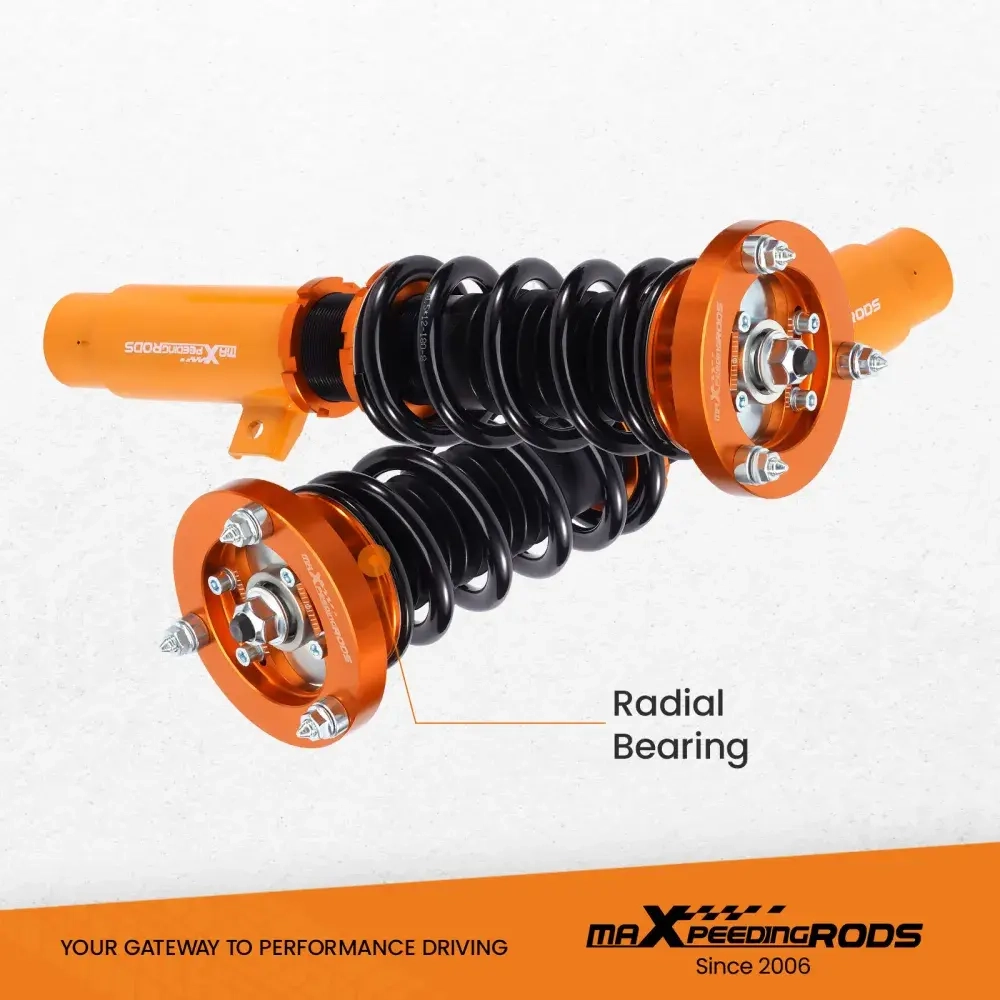 Coilover Kit подходит для автомобиля BMW 3 Convertible (E93) (2006-2013) RWD Shocks and Coil Spring Adj. Height lowering kit