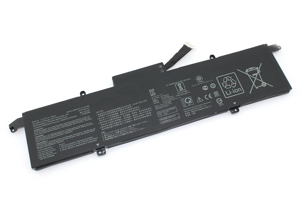 Аккумуляторная батарея для ноутбука Asus Zephyrus G14 GA401 (C41N1908) 15.4V 4940mAh