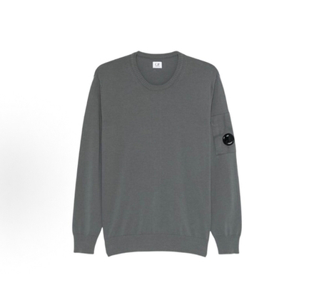 Свитер C.P. Company Cotton Crepe Crew Neck Lens Knit