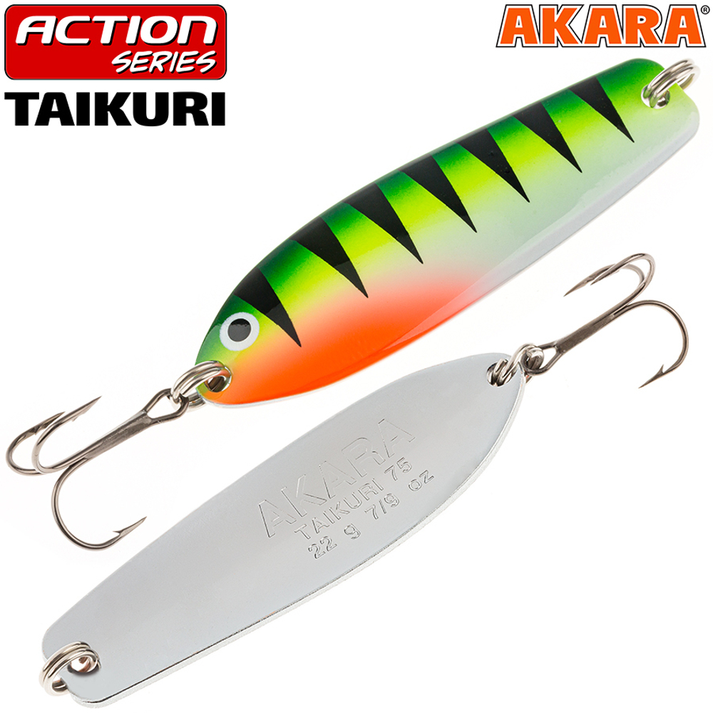 Блесна колебалка Akara Action Series Taikuri 75 22 гр. 18-Sil