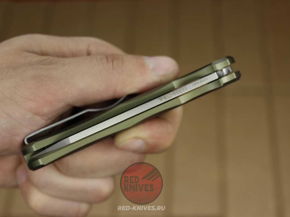 Нож Pro-Tech Malibu Reverse Tanto (зеленый) 5203