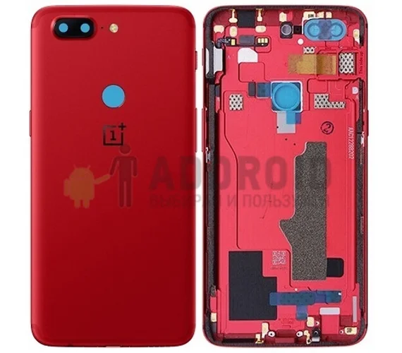 Задняя крышка для OnePlus 5T (Lava Red)