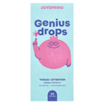 JoySpring, Genius капли, для концентрации и внимания, 30 мл (1 жидк. унц.)