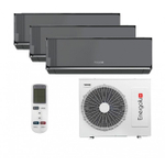 Мульти сплит-система Energolux на 3 комнаты (25+25+25 кв.м.) Geneva Black