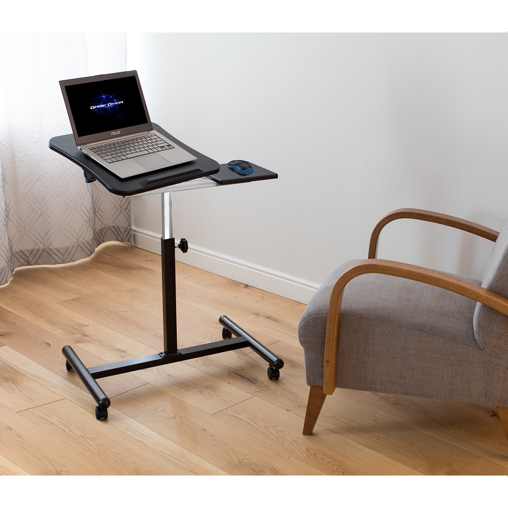 Столик для ноутбука и планшета Tatkraft Vanessa с подставкой для мышки, регулируемый по высоте