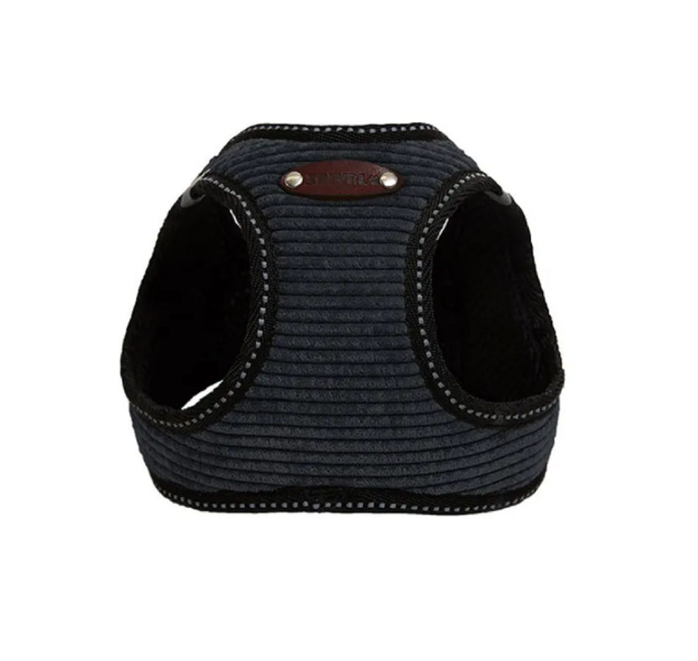 Сайвал 463.025.07 Шлейка-жилет "Вельвет" №5 SM черная обхват груди 37-43см