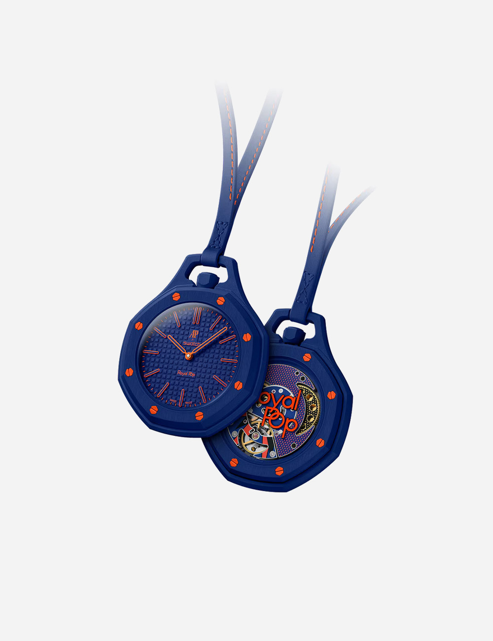 Часы Audemars Piguet x Swatch Royal Pop "Orenji Hachi"