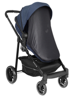 Коляска детская 2-в-1 "AZURE Trends" RA147 alu. Blue