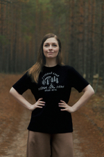 Футболка с вышивкой "Суровый край"