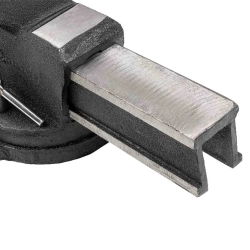 Тиски стальные поворотные с наковальней 4''(100мм) FORCEKRAFT FK-6540304