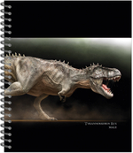 Тетрадь общая 48 листов на металлическом гребне "Динозавры"