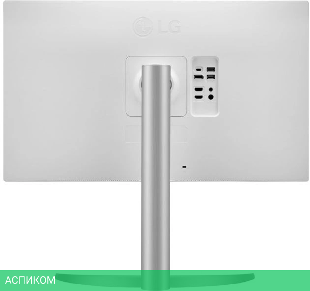 Монитор LG UltraFine 27UP850K-W черный (27UP850K-W)
