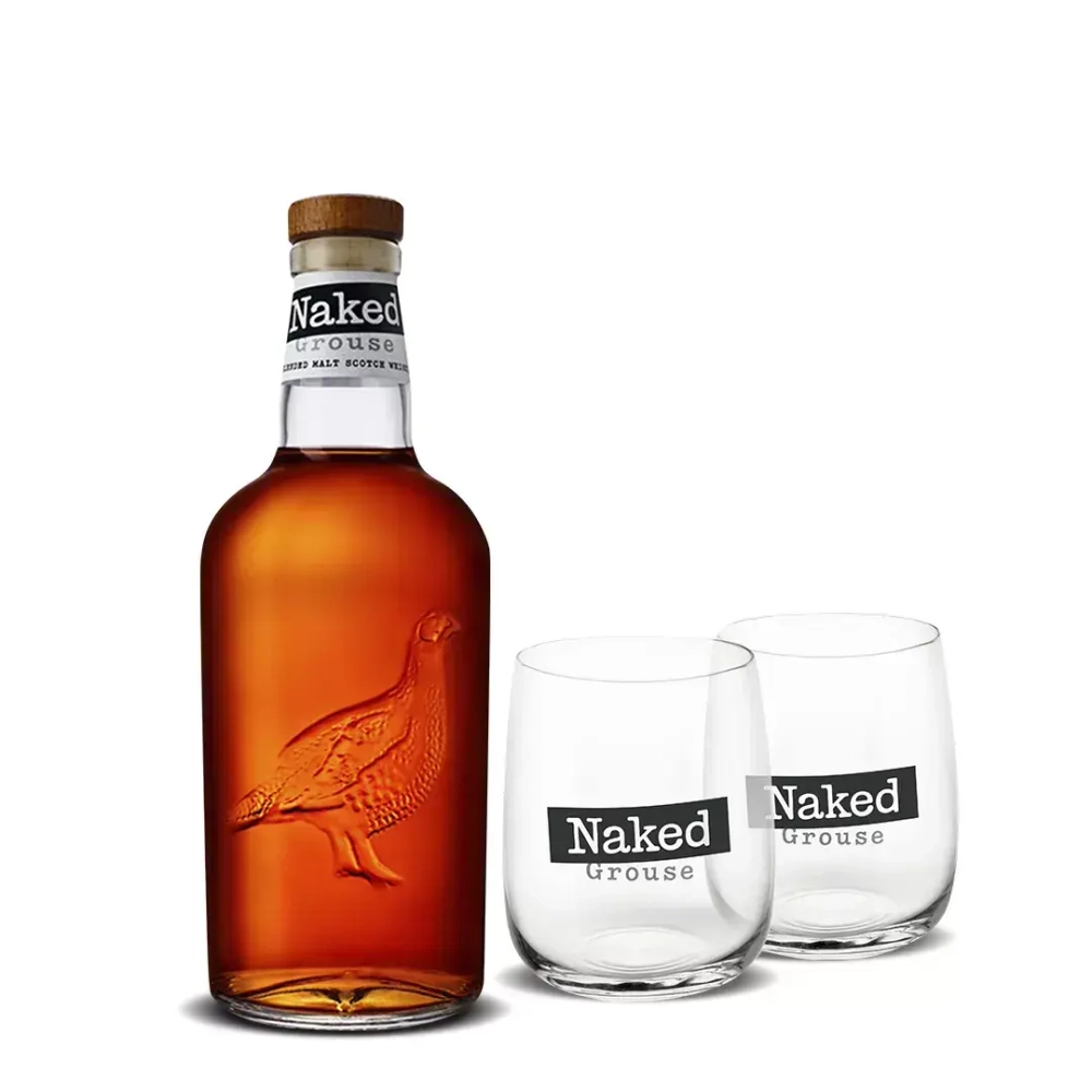 Naked Grouse 0,7 л. + 2 стакана
