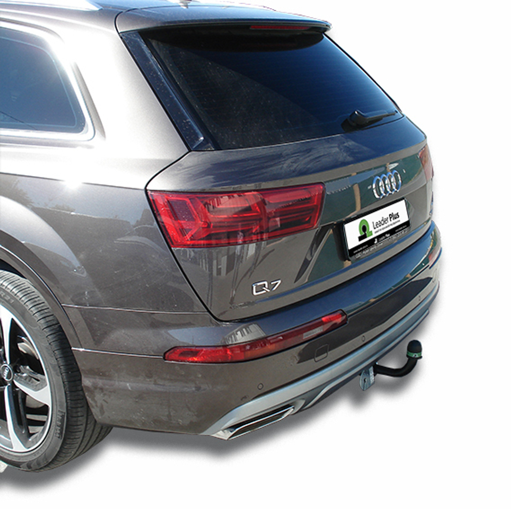 Фаркоп(прицепное) Лидер-Плюс для AUDI Q7 (4MB) (внедорожник) 2015 -...(паспорт и сертификат в комплекте)(без электрики)A105-A