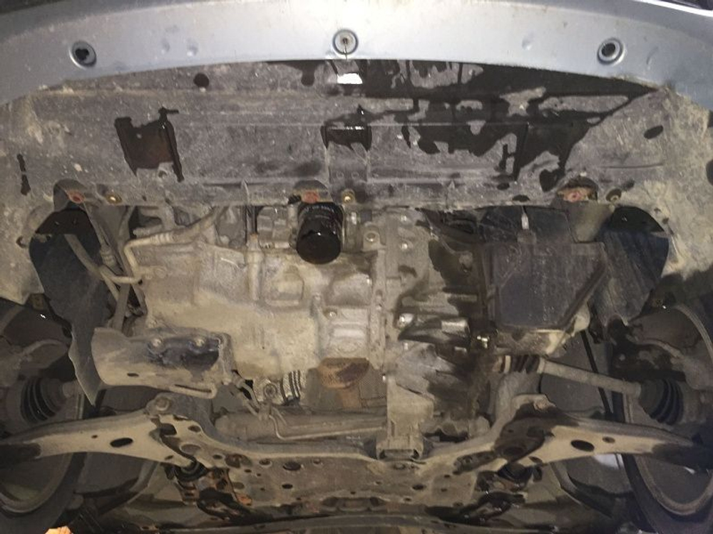 Защита картера и КПП Sheriff для Ford Focus II (CB4) 2005-2011 арт.08.1504