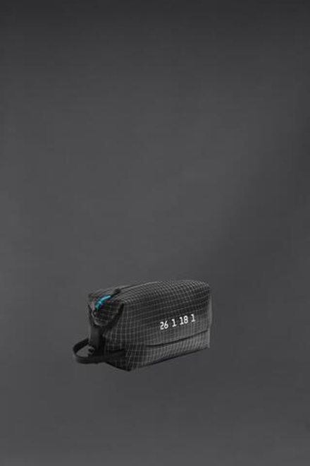 ZARA НЕСЕССЕР ИЗ ТКАНИ РИПСТОП, ЧЕРНЫЙ