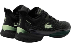 Мужские кроссовки теннисные Lacoste Sport AG-LT23 Ultra - black/little green