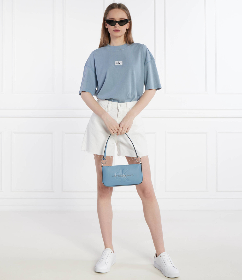 Футболка CALVIN KLEIN JEANS - голубой(J20J223278)