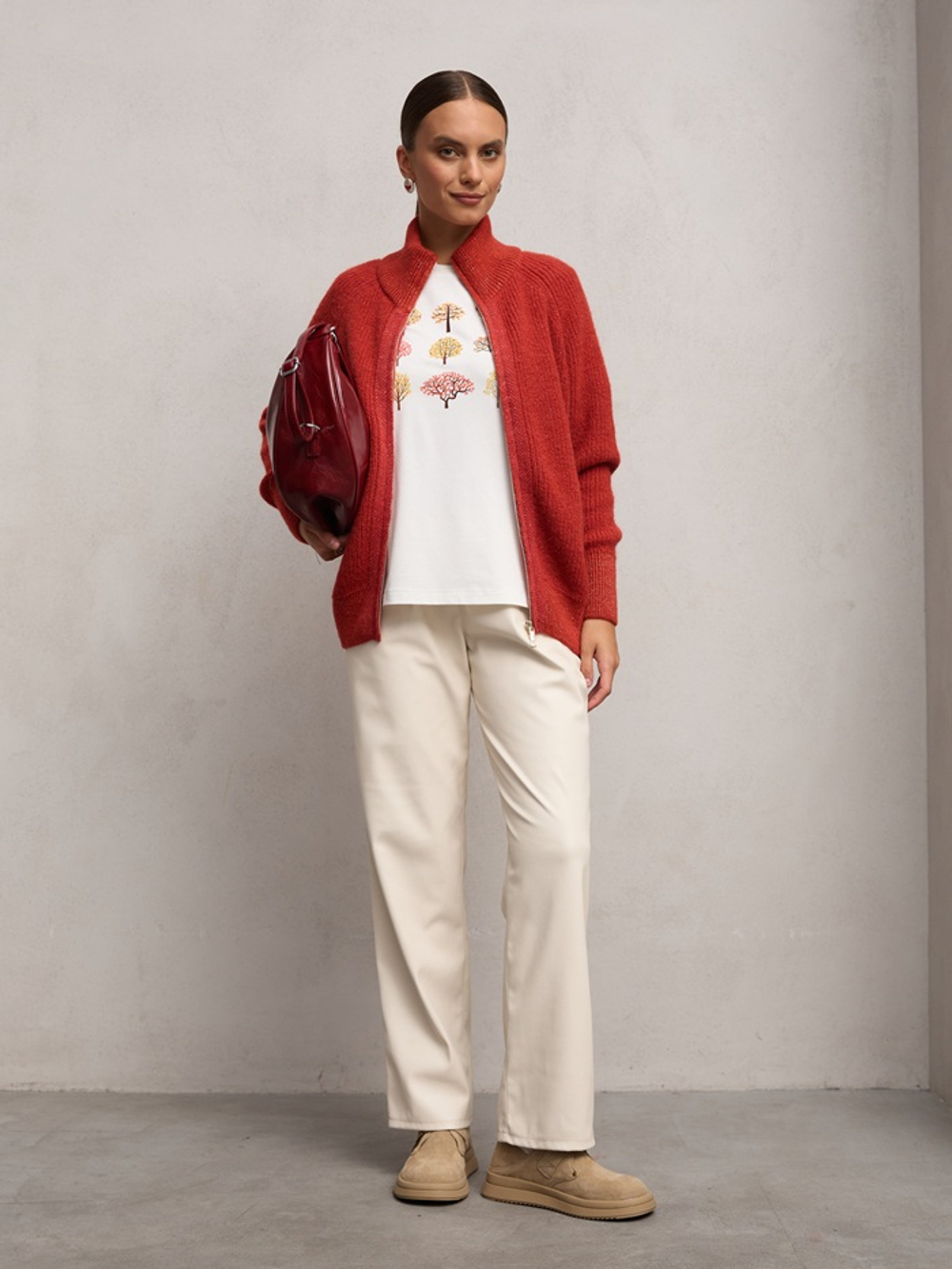 Жакет 2623 рябина TINONA