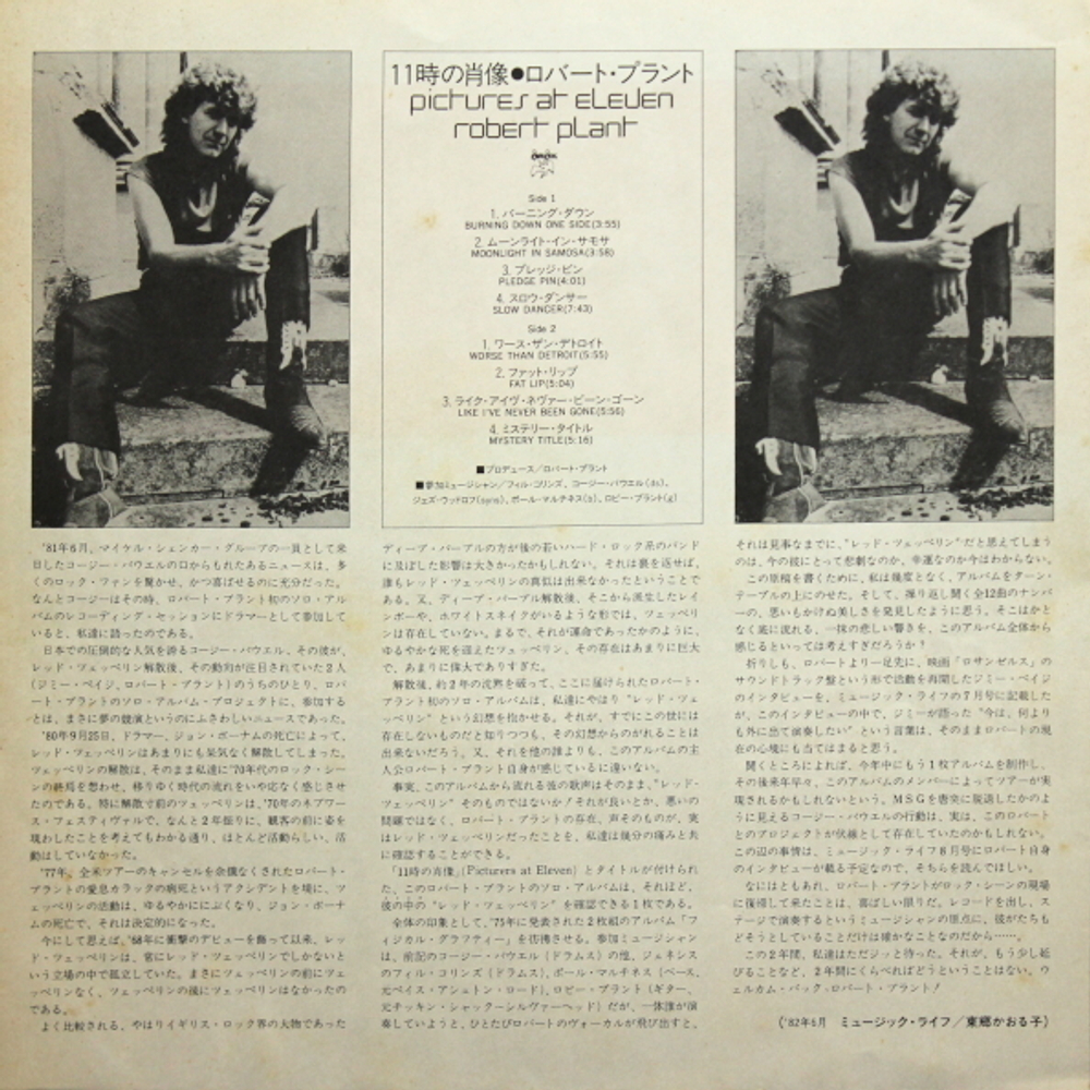 Robert Plant / Pictures At Eleven (LP)