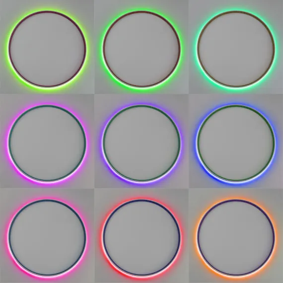 CL750500R ETALON Белый+Бук с пультом и RGB