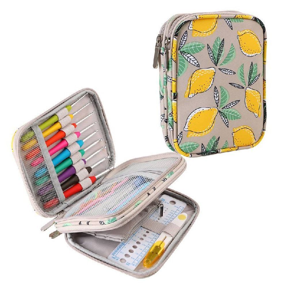 Чехол-органайзер для крючков, чулочных и съемных спиц