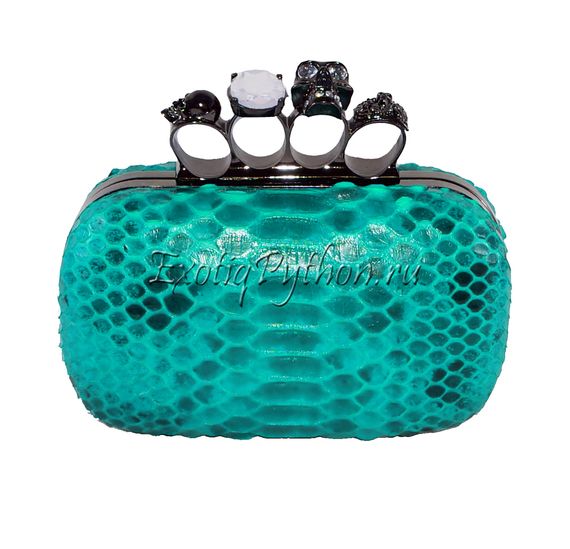 Клатч из кожи питона CL-90