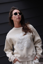 свитшот с пайетками