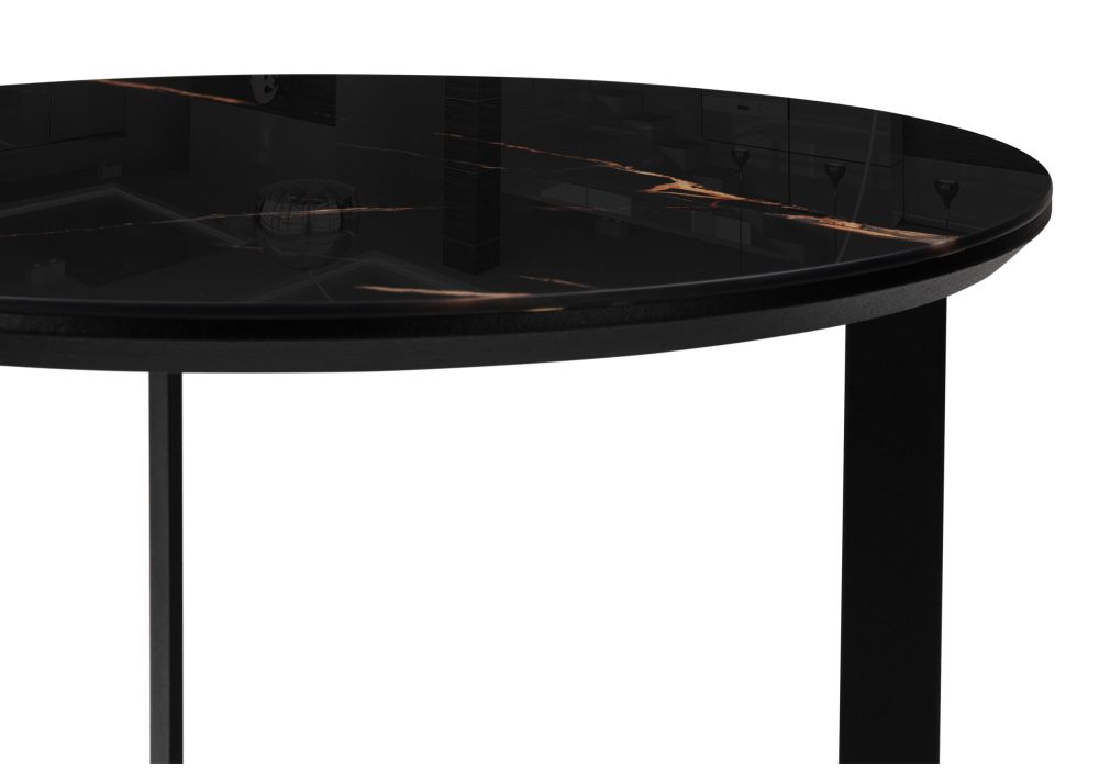 Журнальный столик Роб D-450 45х50 обсидиан / черный