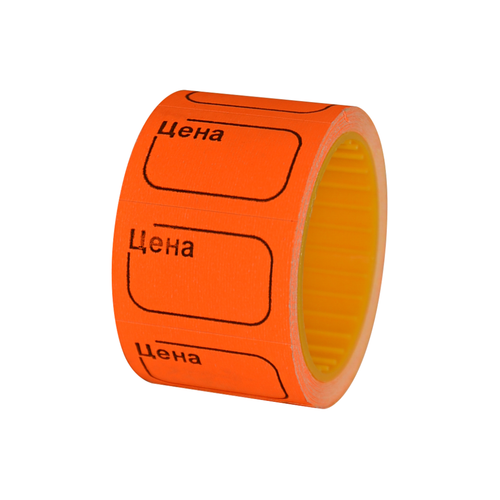 Ценник 20х30 самокл 10х200 шт оранж/100
