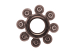 Эрекционное кольцо Rings Bubbles black 0112-31Lola