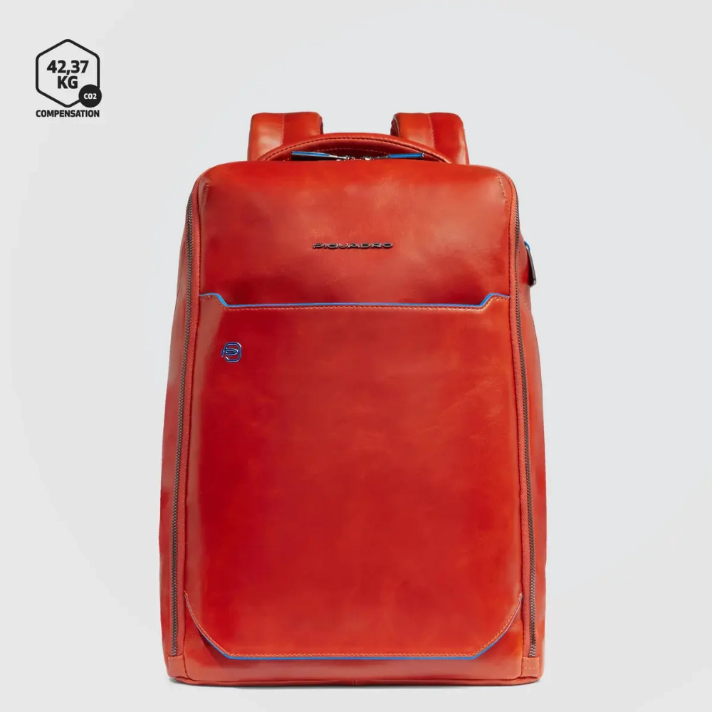 Рюкзак для ноутбука Piquadro Blue Square/Tabacco