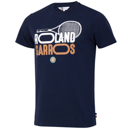 Мужская теннисная футболка Roland Garros 2026 Graphic - marine
