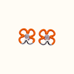 Серьги Bloom Orange