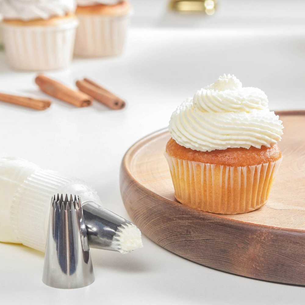 Насадка кондитерская «Французская звезда», d=3,4 см, выход 1,5 см, нержавеющая сталь