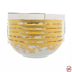 Набор салатников 18 см Tosca Black Gold (6 шт)