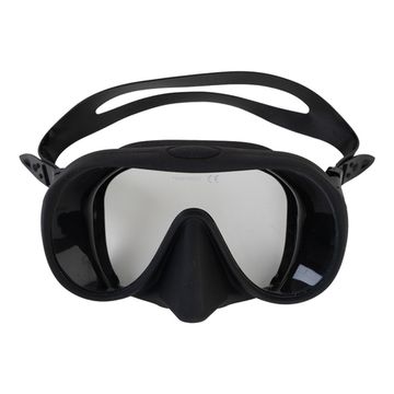 Маска Scorpena N4 безрамочная черный