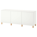 Комбинация для хранения - BESTÅ/ BESTА IKEA/ БЕСТА/БЕСТО ИКЕА, 74х180 см, белый
