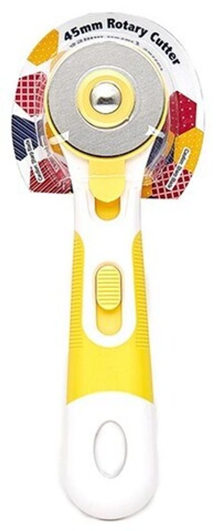 Нож раскройный круглый, 45 мм, 3 цвета