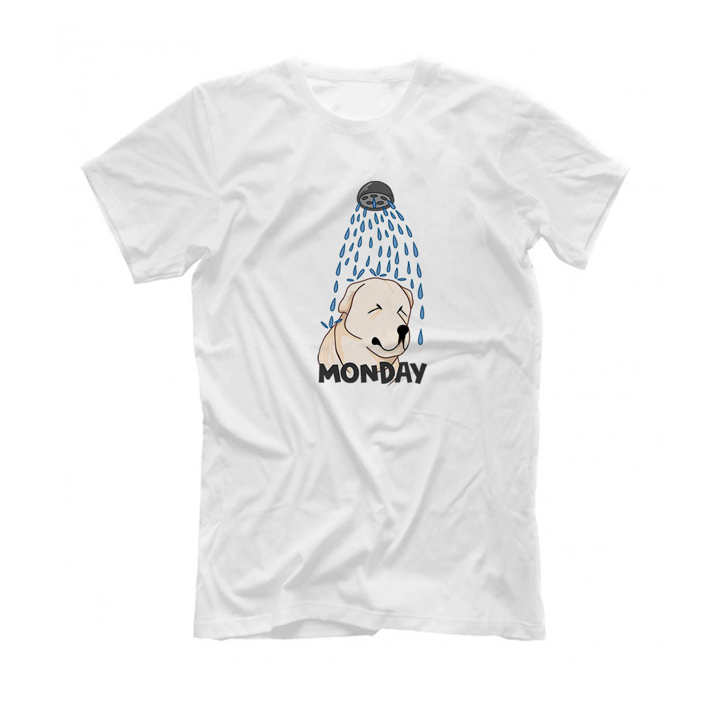 Футболка "Алабай в понедельник"