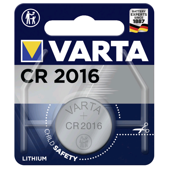 Батарейка литиевая VARTA CR2016